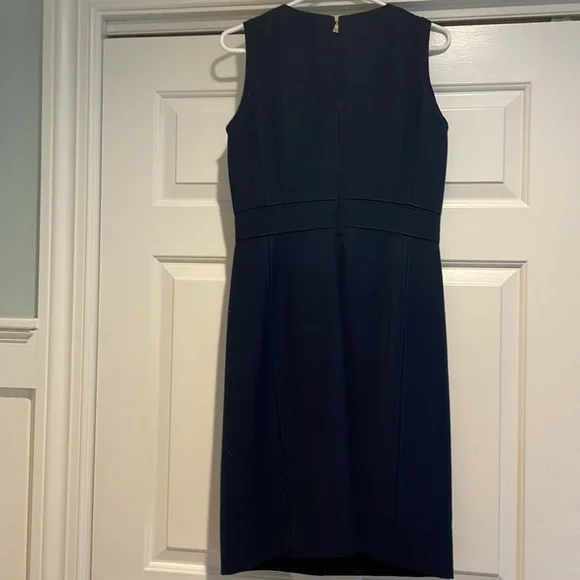 Tory Burch Navy Sheath Dress - Picture 6 of 7